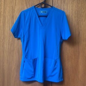 Wonder wink blue scrub set